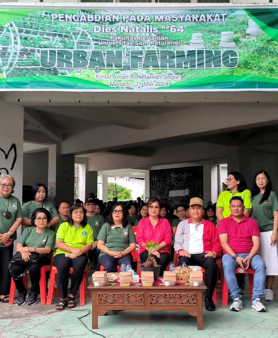 Pengabdian Pada Masyarakat Dalam Rangka Dies Natalis ke-64 Fakultas Pertanian tentang “URBAN FARMING” Kintal AARS (Aman Asri Aman Segar).