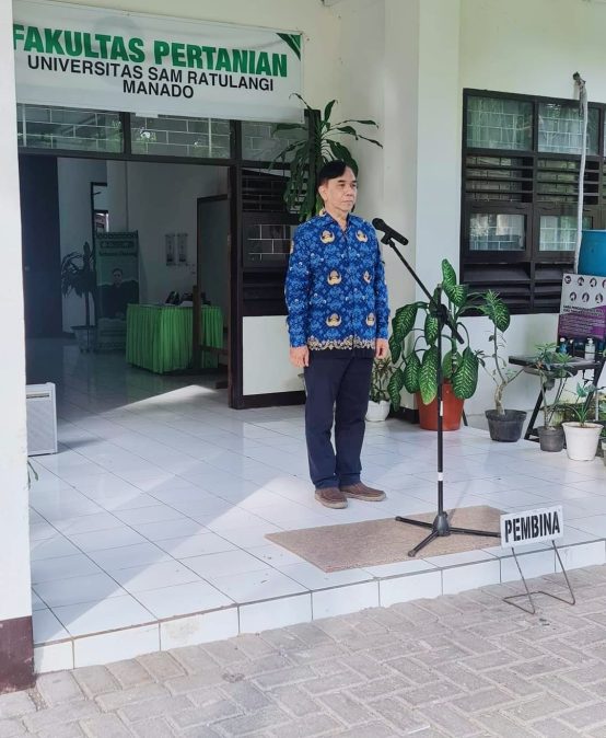 Upacara Hari Lahir Pancasila Fakultas Pertanian Universitas Sam Ratulangi Manado, 1 Juni 2024