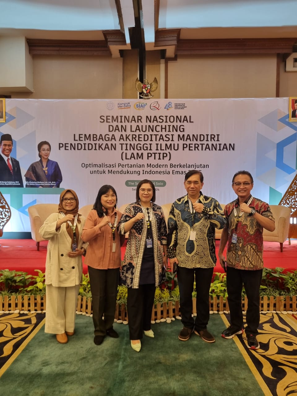 Seminar Nasional Dan Lembaga Akreditasi Mandiri Pendidikan Tinggi Ilmu Pertanian (PTIP)