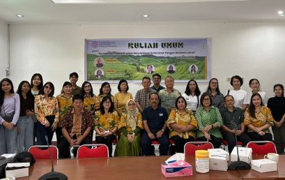 Kuliah Umum PS. Agroteknologi, UNSRAT