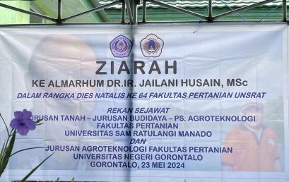 Ziarah ke Makam Dosen Agroteknologi