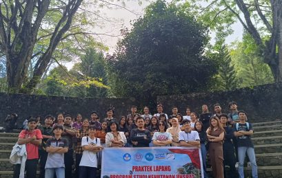 Praktek Kerja Lapang (PKL) Mahasiswa Kehutanan di Bukit Doa Tomohon