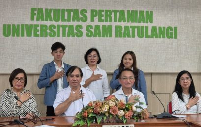 Yudisium Mahasiswa Jurusan Teknologi Pertanian Unsrat