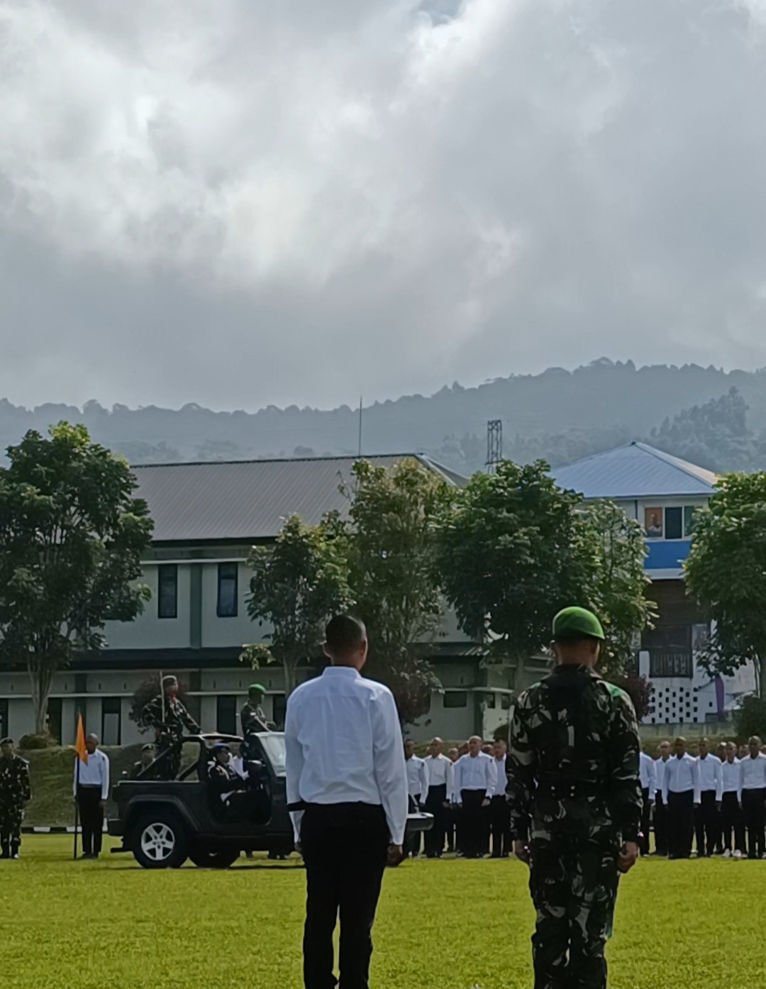 Pembukaan DikDasMil & Pelatihan Manajerial Sarjana Penggerak Pembangunan Indonesia (SPPI) Batch 3 Tahun 2025 Sulut