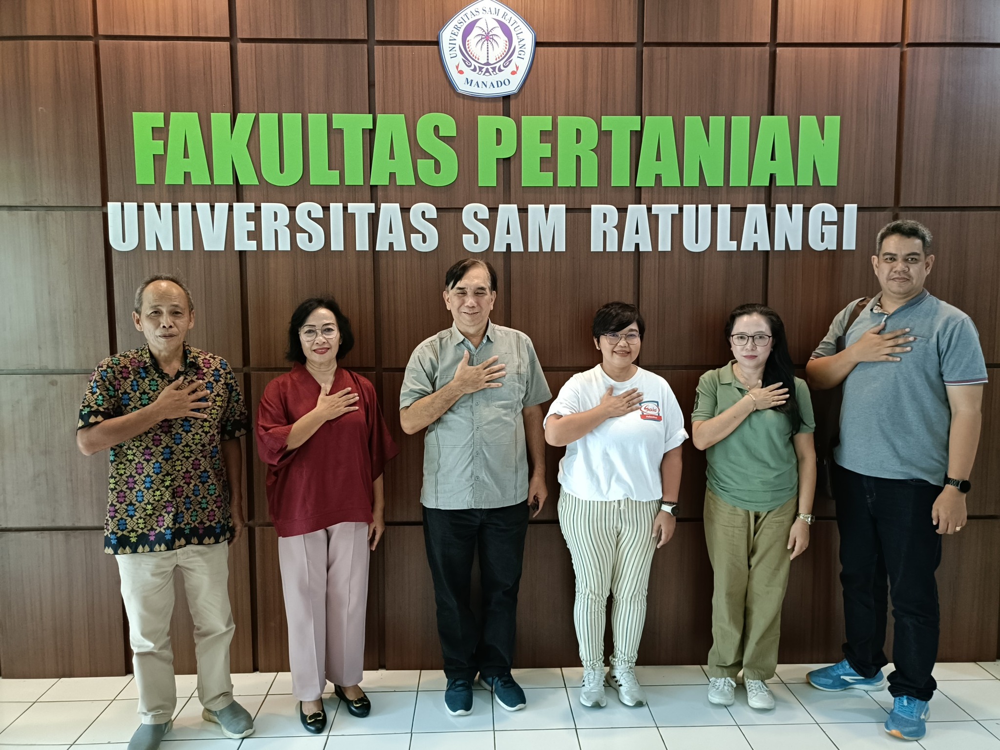 Kunjungan PT Sasa Inti ke Fakultas Pertanian Unsrat