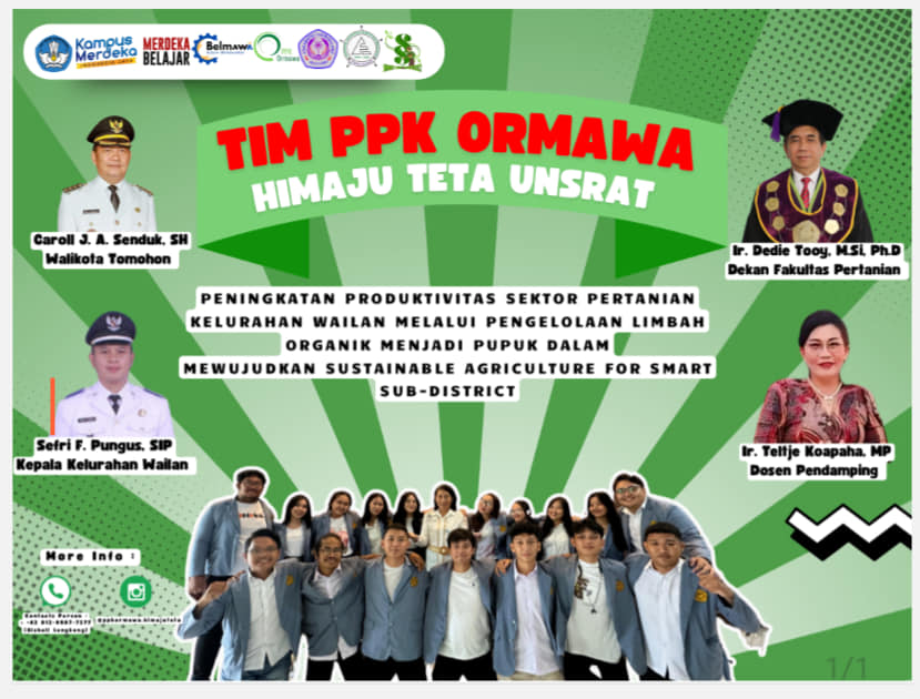 Tim PPK ORMAWA Himaju Teta Unsrat