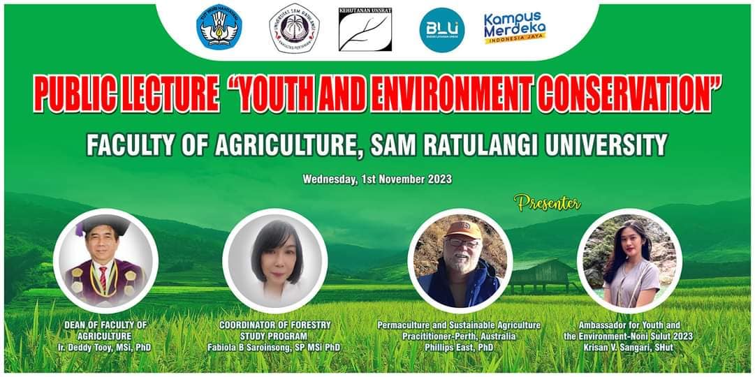 Public Lecture as an Implementation Collaboration Fac of Agriculture with Wallace Conservation Licoupang (WCL)